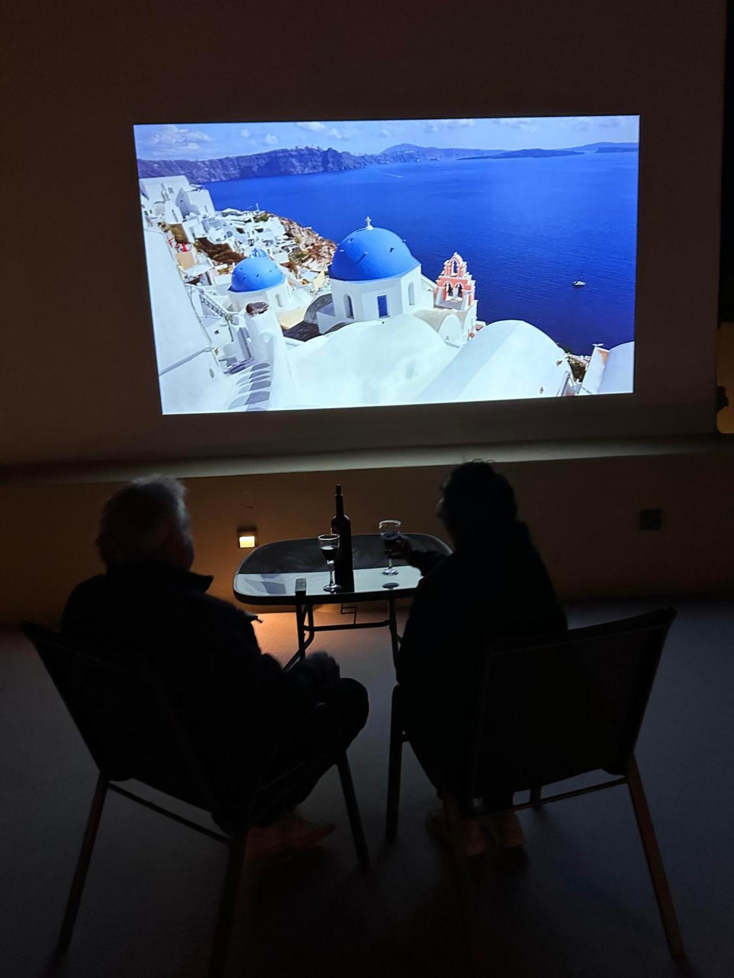 Love Nest With Hot Tub, Hammam & Outdoor Cinema Akrotiri  Luaran gambar
